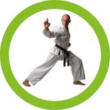Ralf Brinkgerd Karate Button Rund